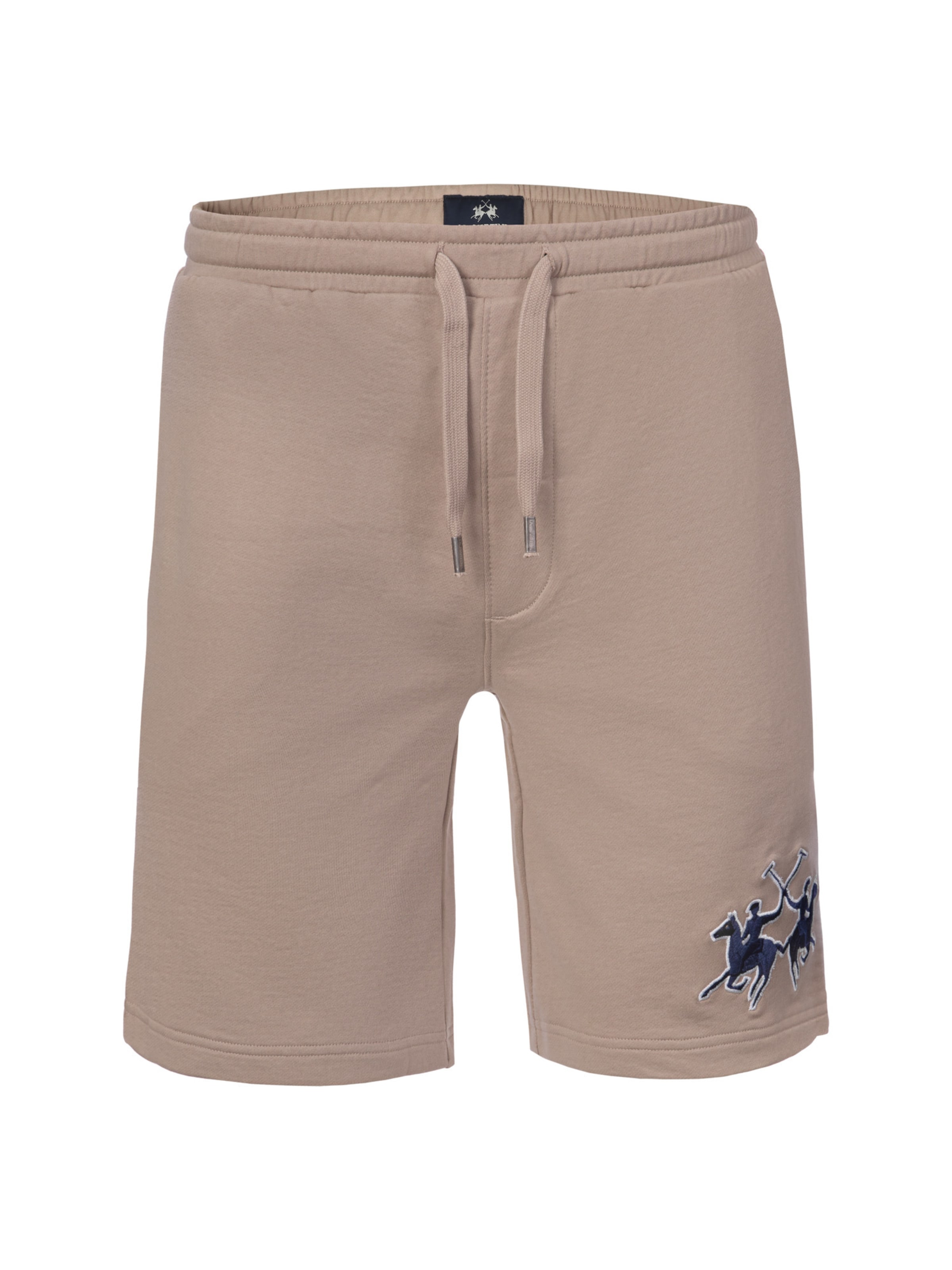 La Martina Regular Trousers in Beige: front