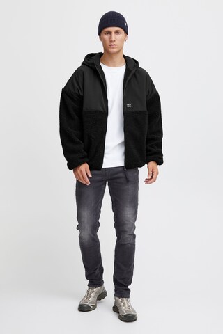 !Solid Fleece jas 'Mark' in Zwart