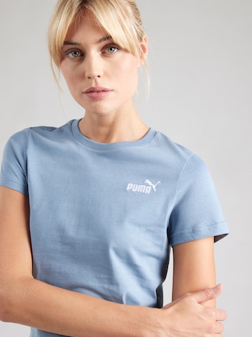 PUMA Λειτουργικό μπλουζάκι 'ESS Small No. 1' σε μπλε