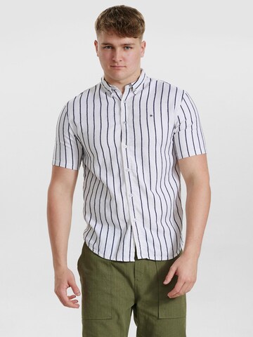 Dxnmxrk Shirt 'DXCalaeb' in Blau: Vorderseite