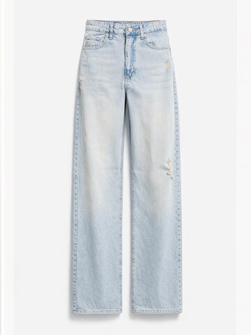 IT'S BASIC Loosefit Jeans 'Skater High Rise Jeans' in Blauw: voorkant