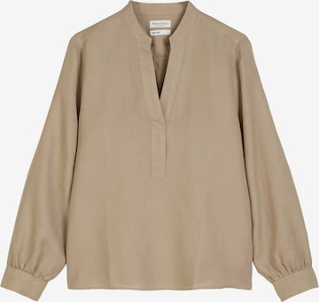 Marc O'Polo Bluse in Grau: Vorderseite