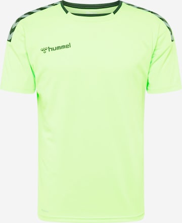 Hummel Koszulka funkcyjna w kolorze zielony: przód
