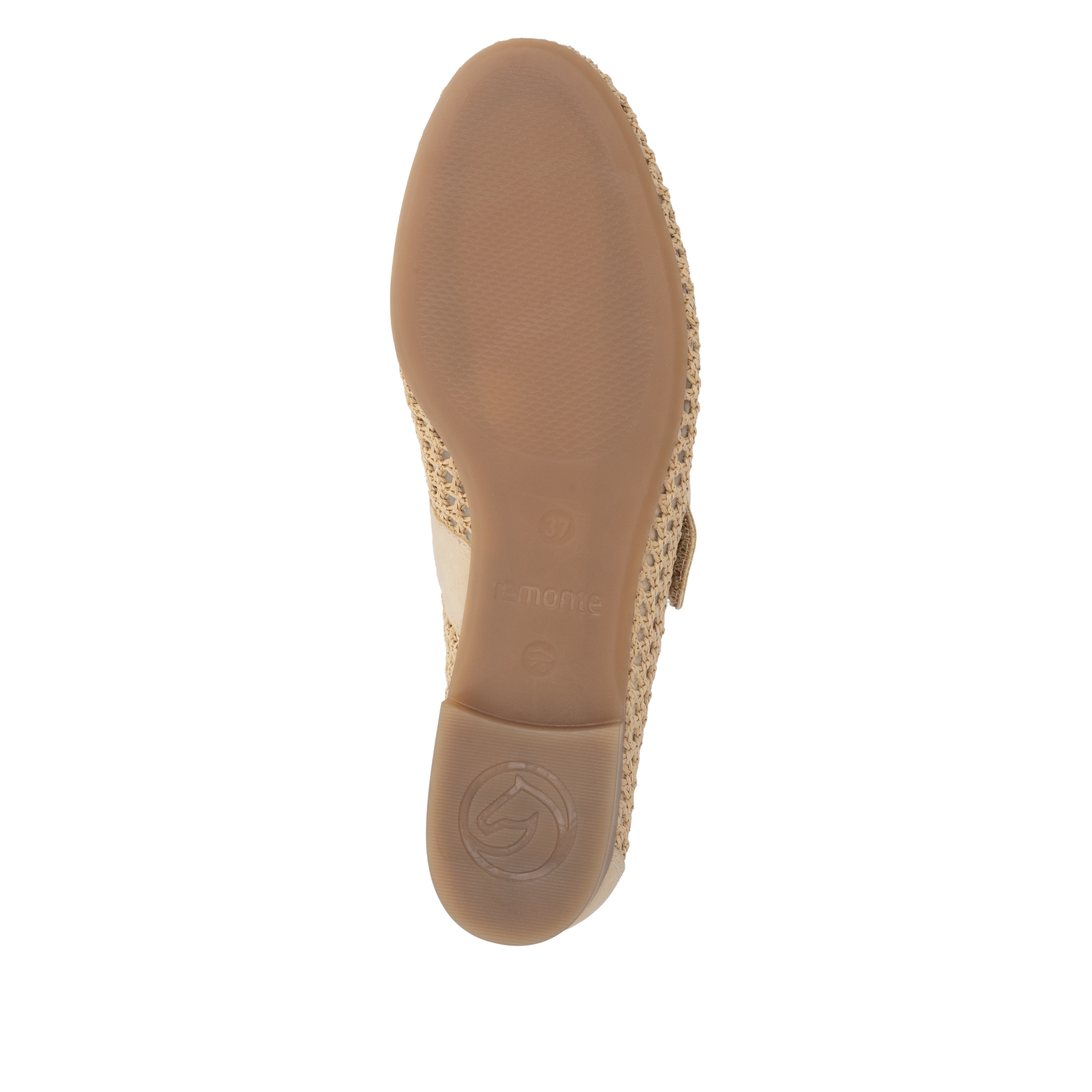 Ballerines à lanières 'Dok17' REMONTE en beige
