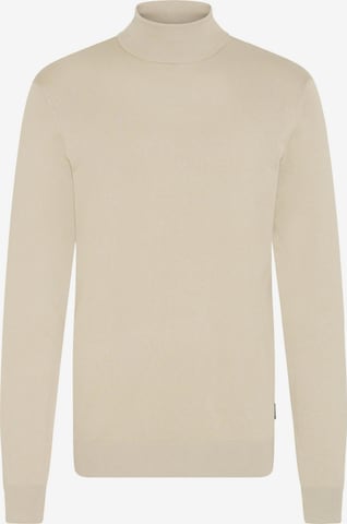 BLEND Свитер 'BHDAN' в Серый: спереди