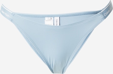 Calvin Klein Swimwear Bikinihose in Blau: Vorderseite