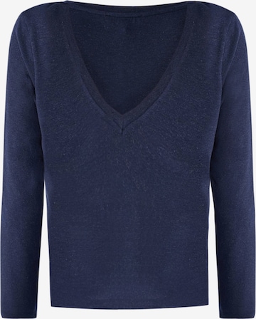 No Matter What Shirt in Blue: front