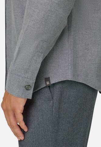 Boggi Milano Regular fit Overhemd in Grijs