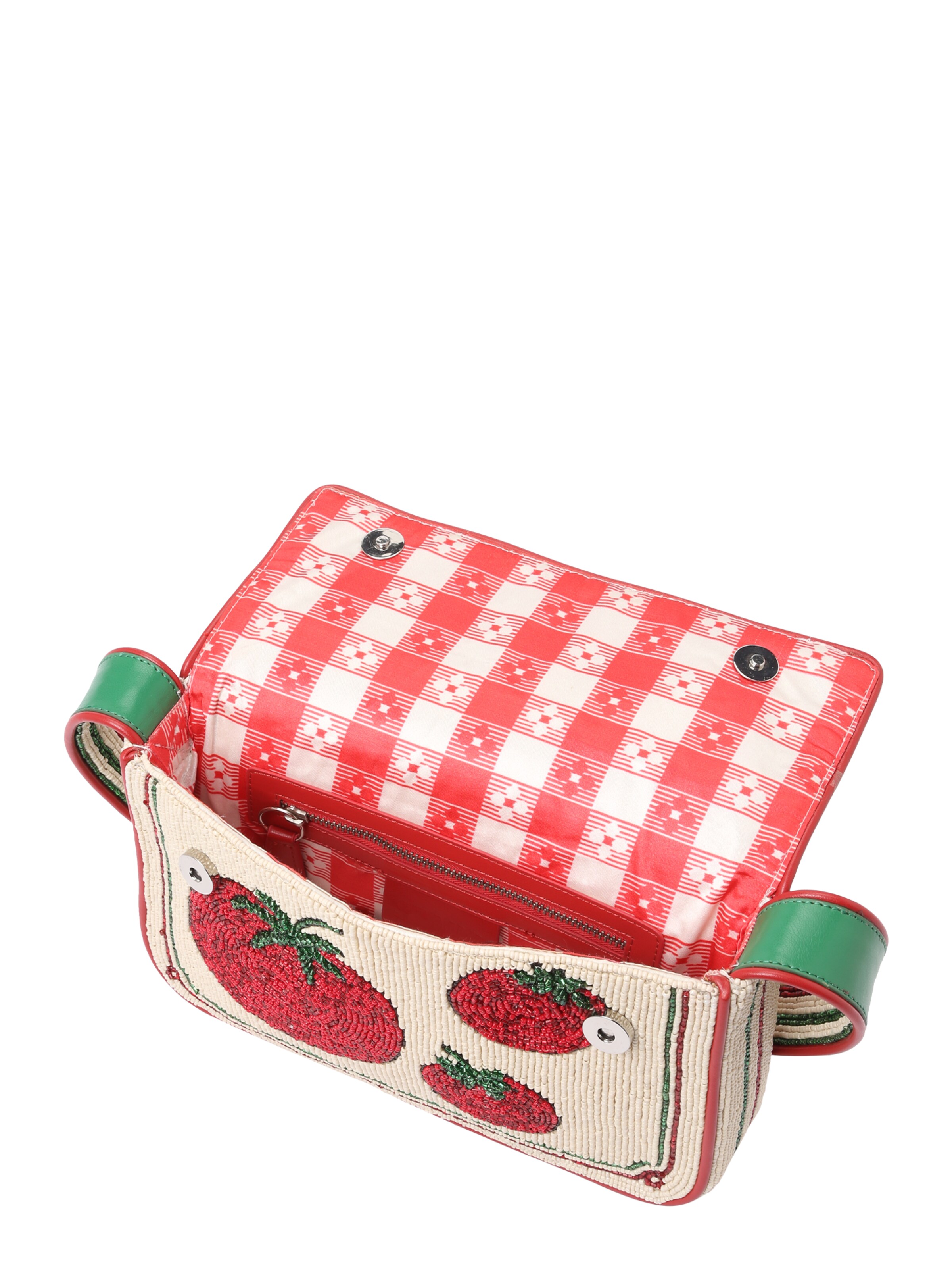 Sac bandoulière 'TOMMY' Staud en rouge