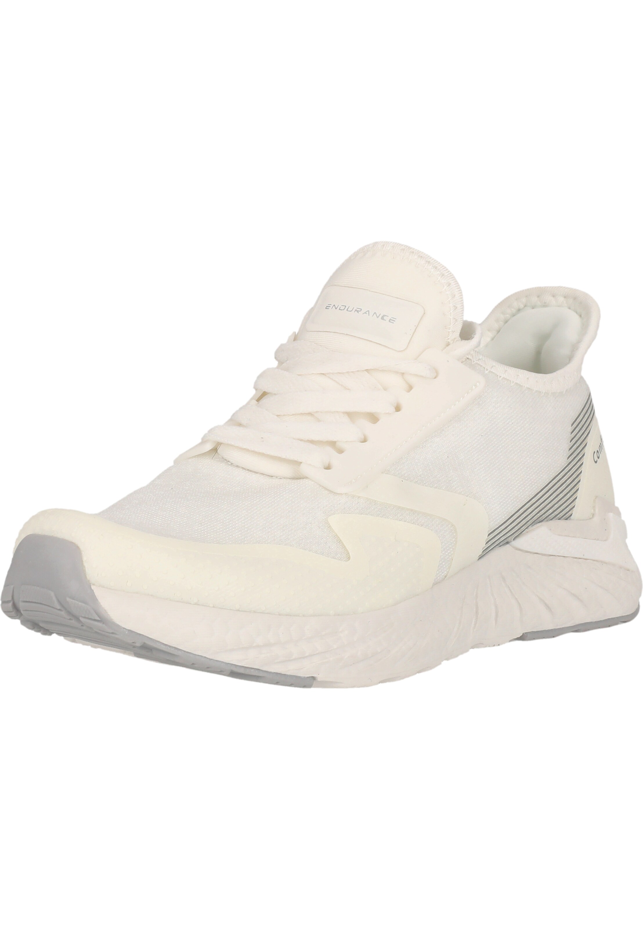 ENDURANCE Platform trainers 'Lavender' in White: front