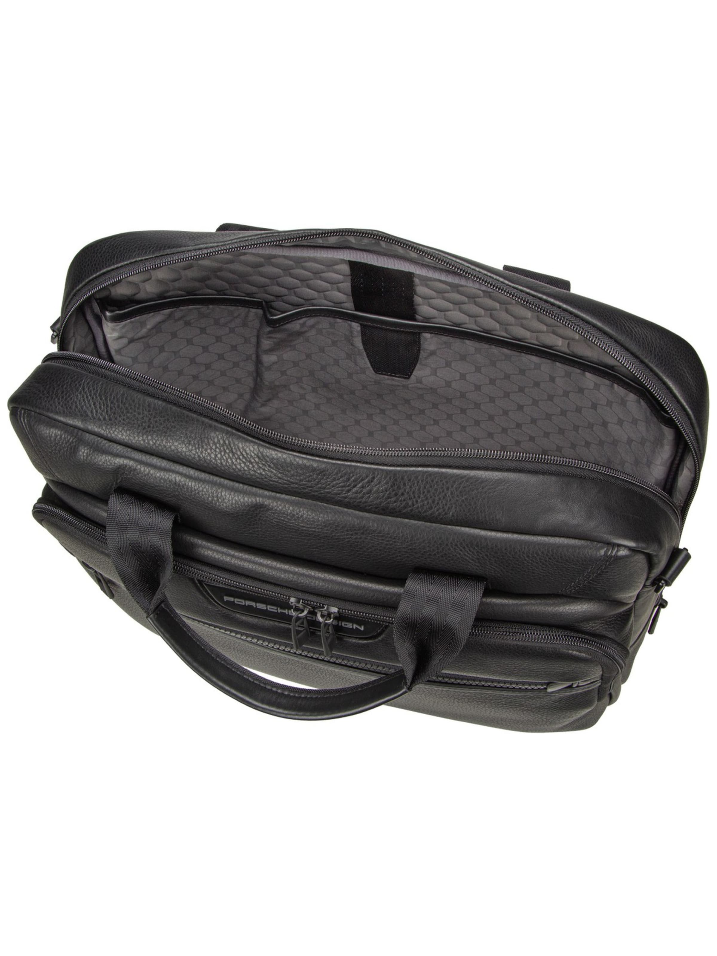 Porsche Design Document Bag ' Roadster Evo ' in Black