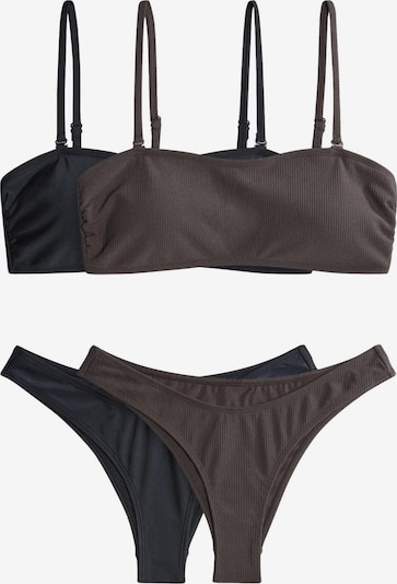 The Set Bikini veličine XS u čokolada / crna, Pregled proizvoda