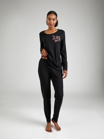 TRIUMPH - Pijama 'Sets' en negro: frente