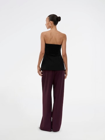 modström Laiad sääred Viikidega püksid 'Gale', värv punane