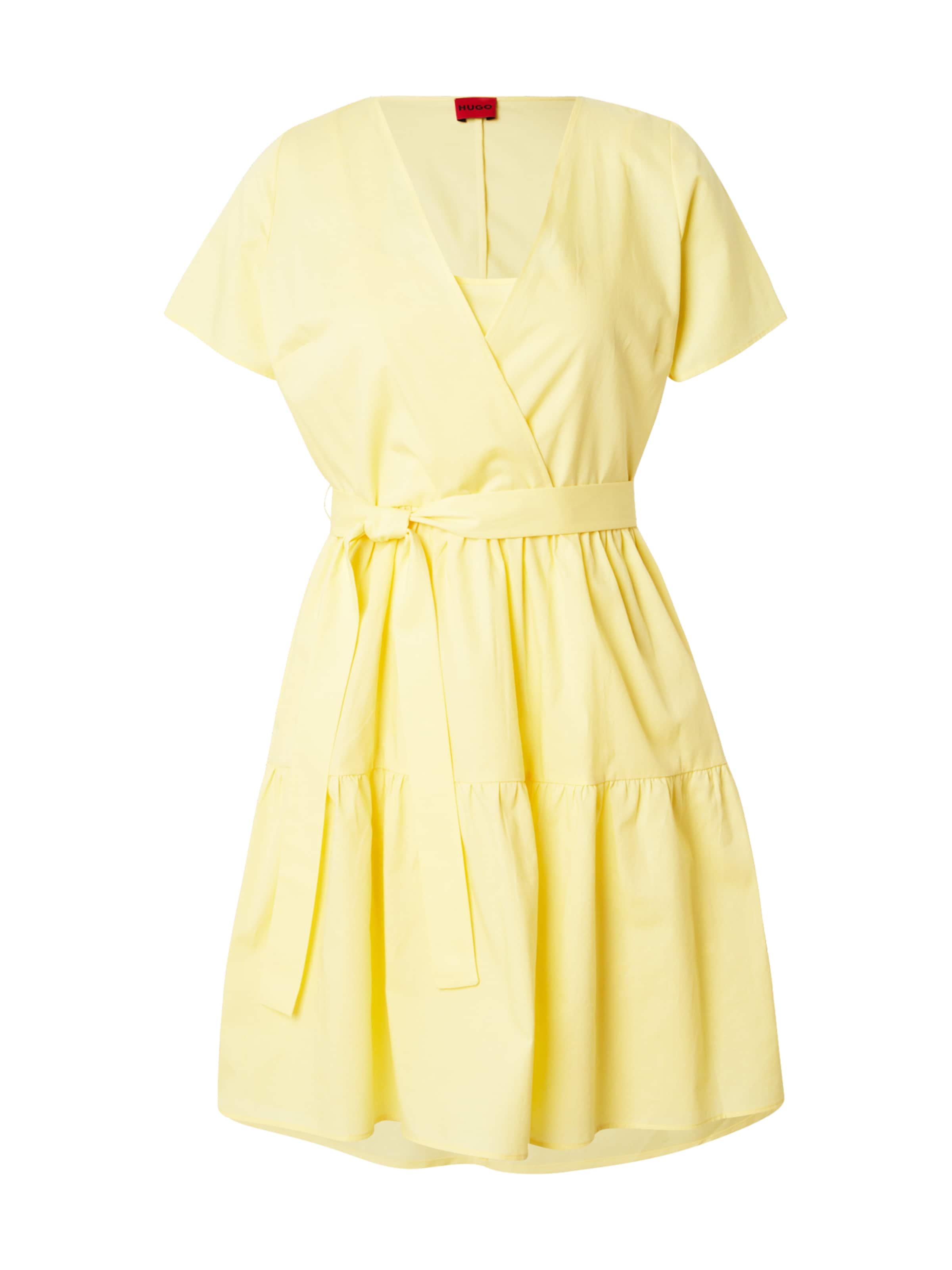 HUGO Summer Dress 'Kilisa-1' in Yellow: front