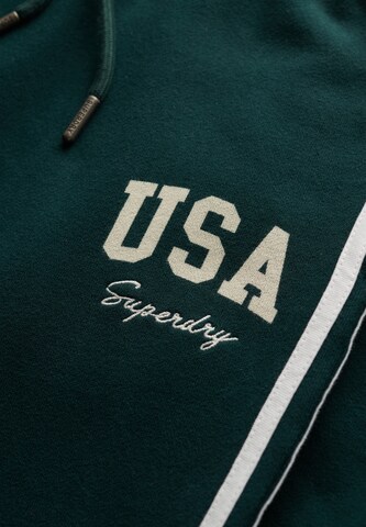 évasé Pantalon 'Essentials' Superdry en vert