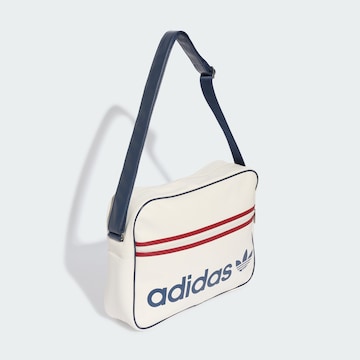 Borsa messenger 'Og Airliner' di ADIDAS ORIGINALS in bianco