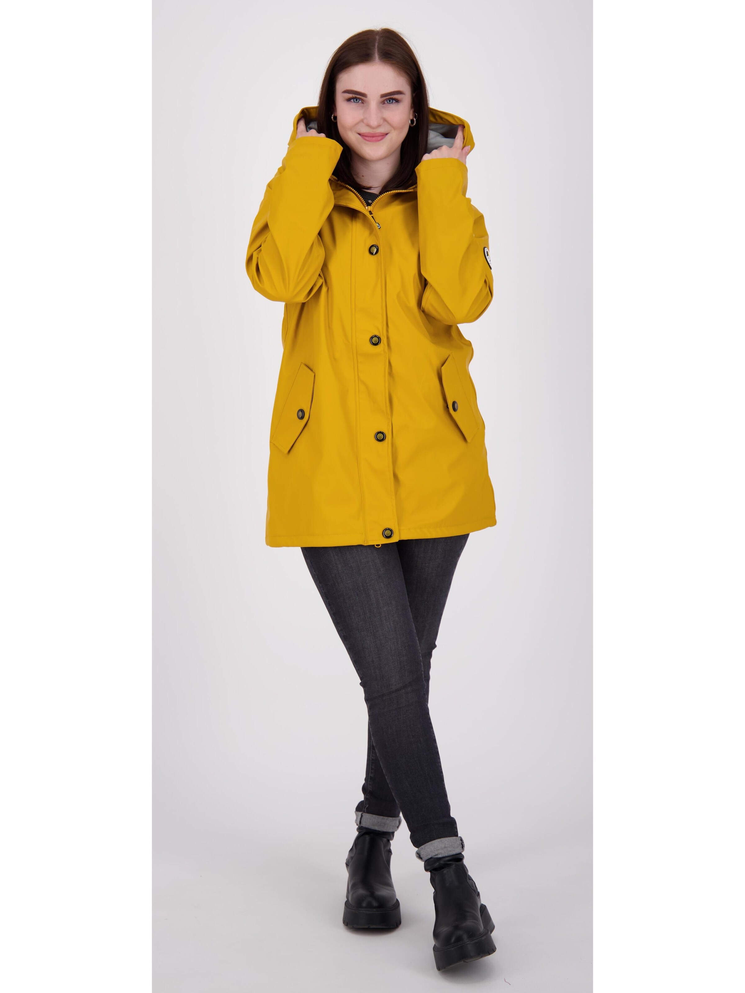 ankerglut Raincoat 'Friesennerz HEAVN WMN' in Yellow
