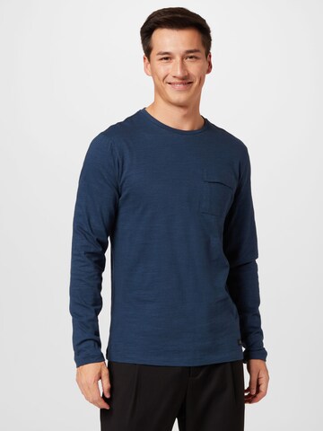 BLEND Shirt in Blauw: voorkant