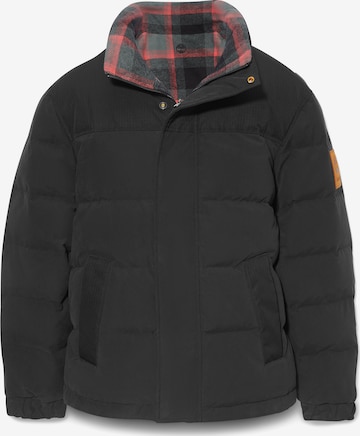 TIMBERLAND Zimní bunda – černá: přední strana