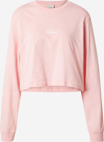 Bluză de molton 'DOFENE' de la LTB pe roz: față