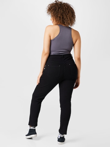 KAFFE CURVE Skinny Jeans in Black