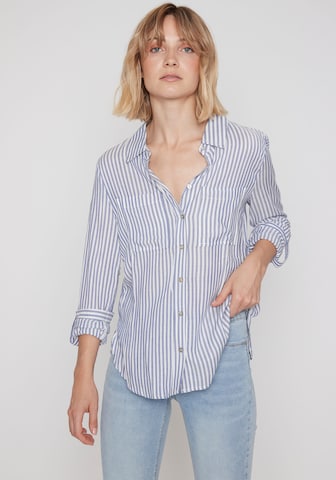 Camicia da donna 'Je44tte' di Hailys in blu: frontale