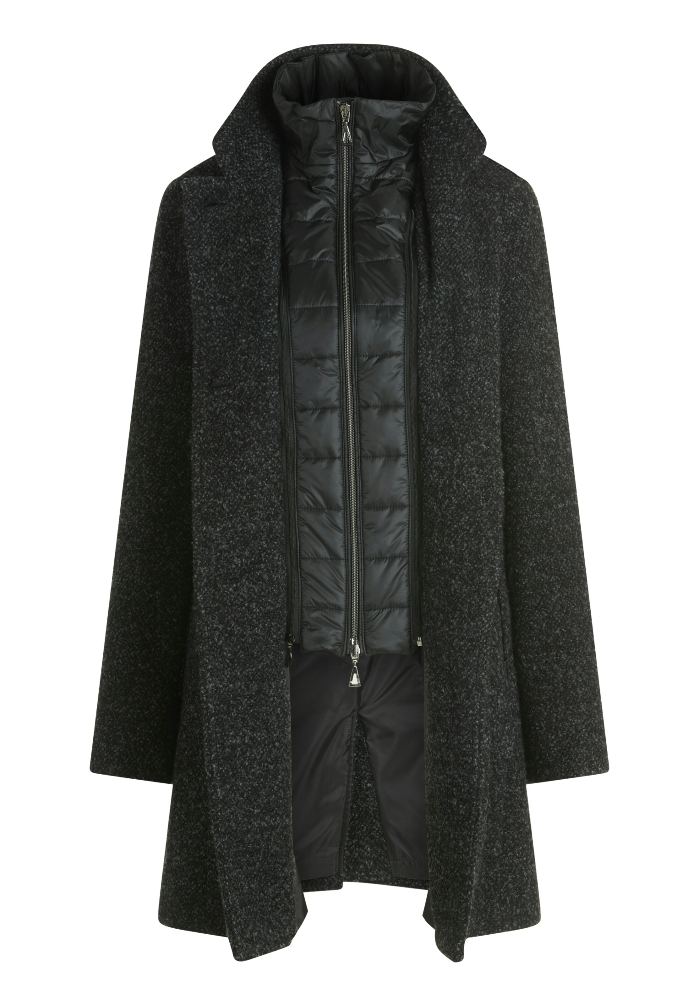 GIL BRET Mantel in Schwarz
