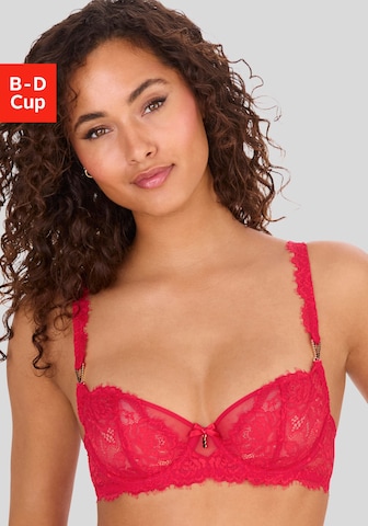 LASCANA Balconette BH in Rot