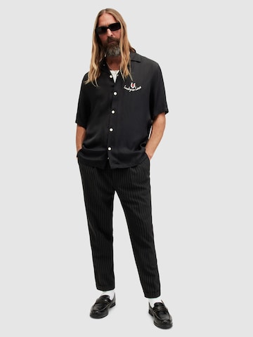 AllSaints - regular Pantalón plisado 'TALLIS' en negro