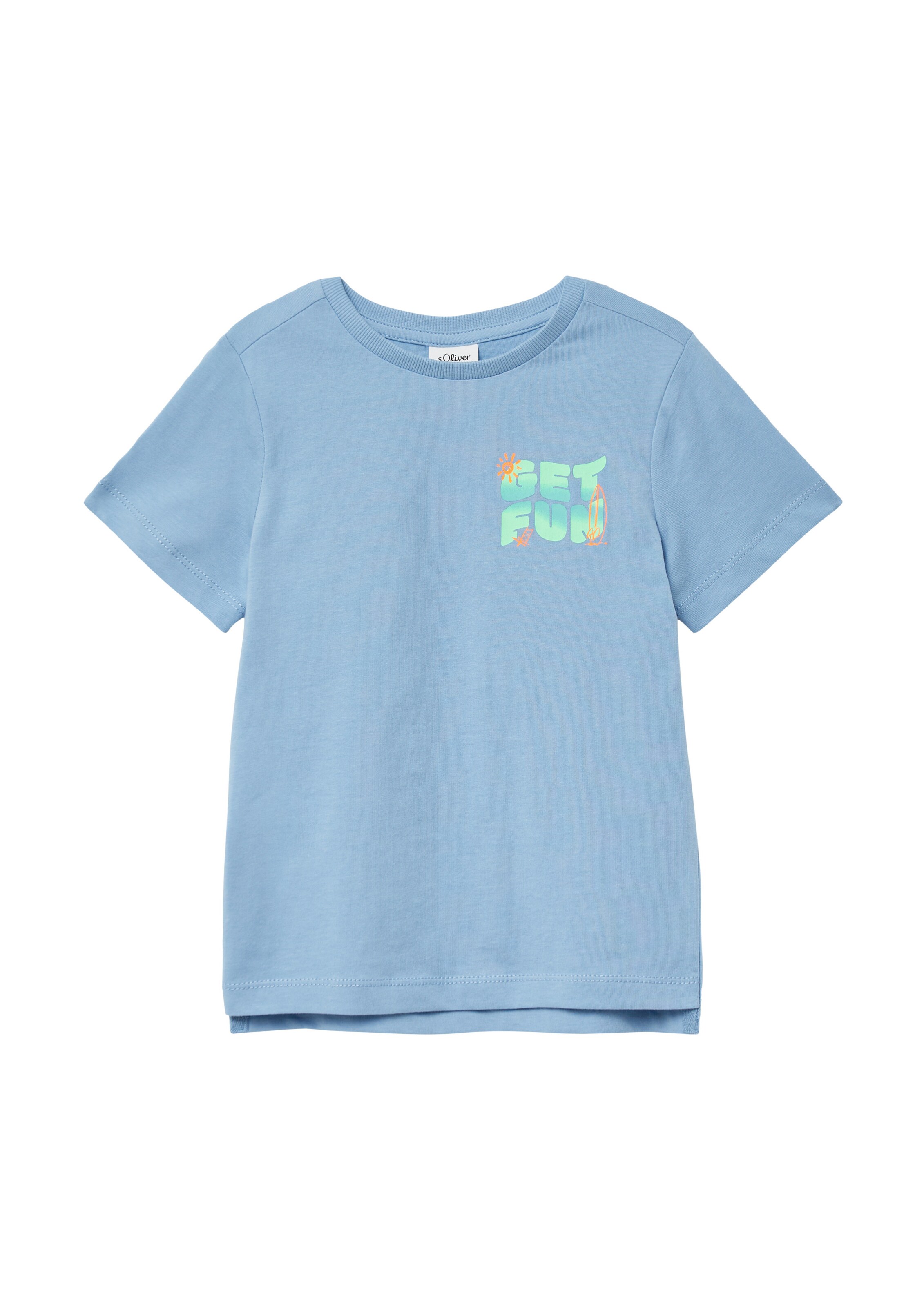 s.Oliver Shirt in Blauw: voorkant