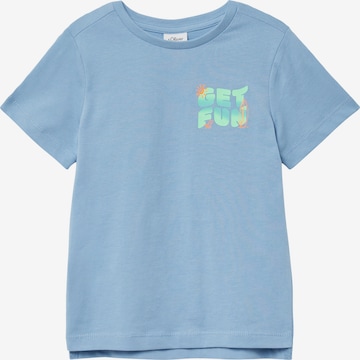 T-Shirt s.Oliver en bleu : devant