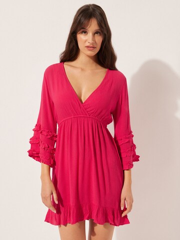 CALZEDONIA Beach Dress in Pink: front