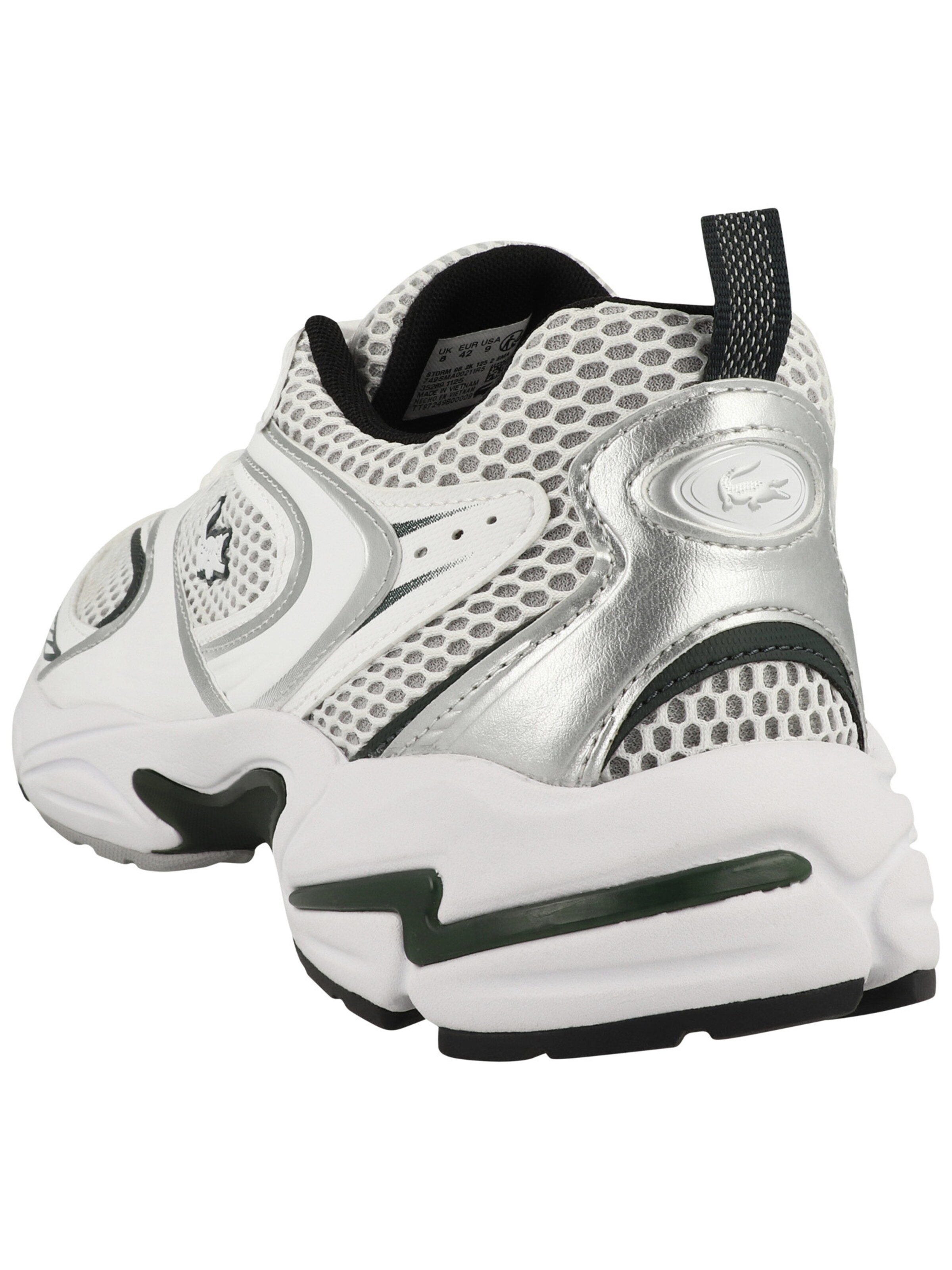 LACOSTE - Sapatilhas baixas 'Storm 96 2K' em branco