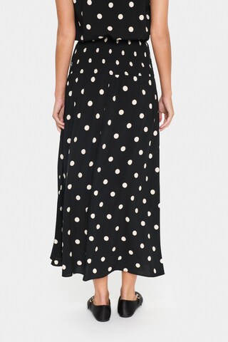 SAINT TROPEZ - Falda 'Gisla' en negro