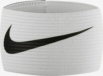 NIKE Sweatband in White: front