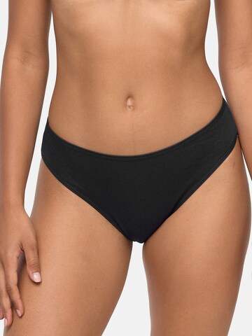 Nur Die Panty 'Mini' in Black: front