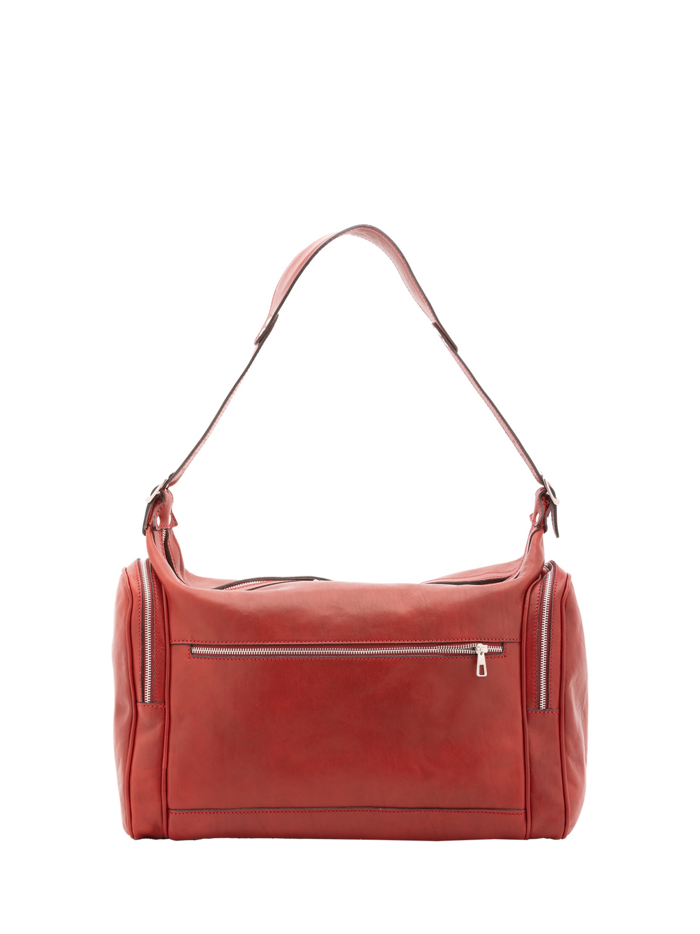 Borsa da viaggio di Alessia Firenze in rosso: frontale