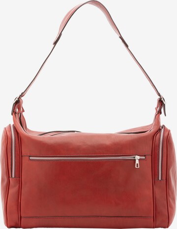 Borsa da viaggio di Alessia Firenze in rosso: frontale