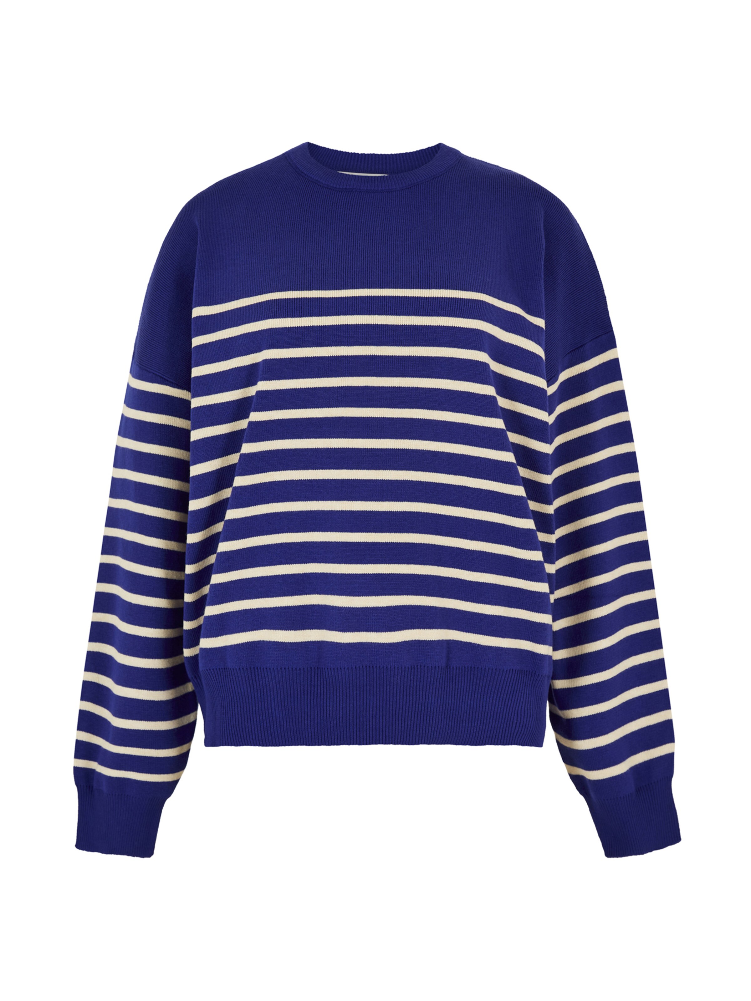 Apricot Pullover in Blau: Vorderseite