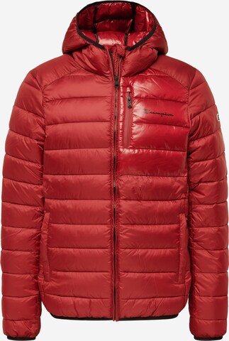 Champion Authentic Athletic Apparel Between-Season Jacket 'Legacy' in Red: front