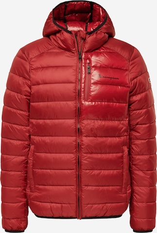 Champion Authentic Athletic Apparel Between-Season Jacket 'Legacy' in Red: front