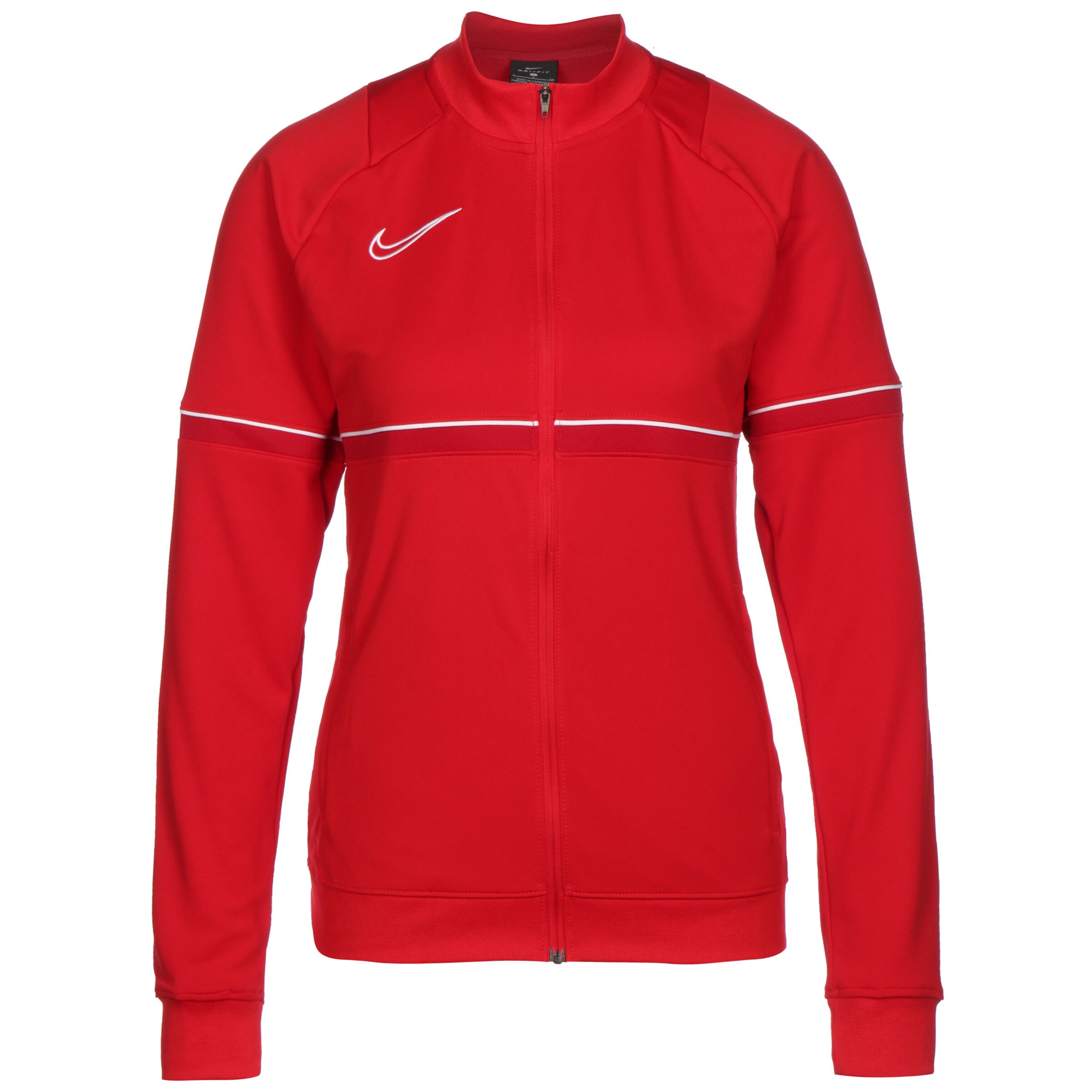 NIKE Trainingsjacke in Rot: Vorderseite