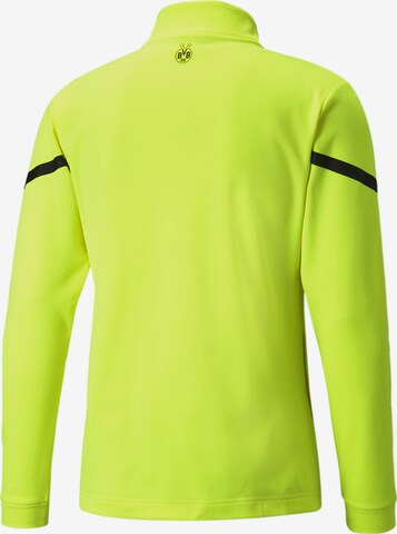 PUMA Sportsweatshirt 'Borussia Dortmund' in Gelb