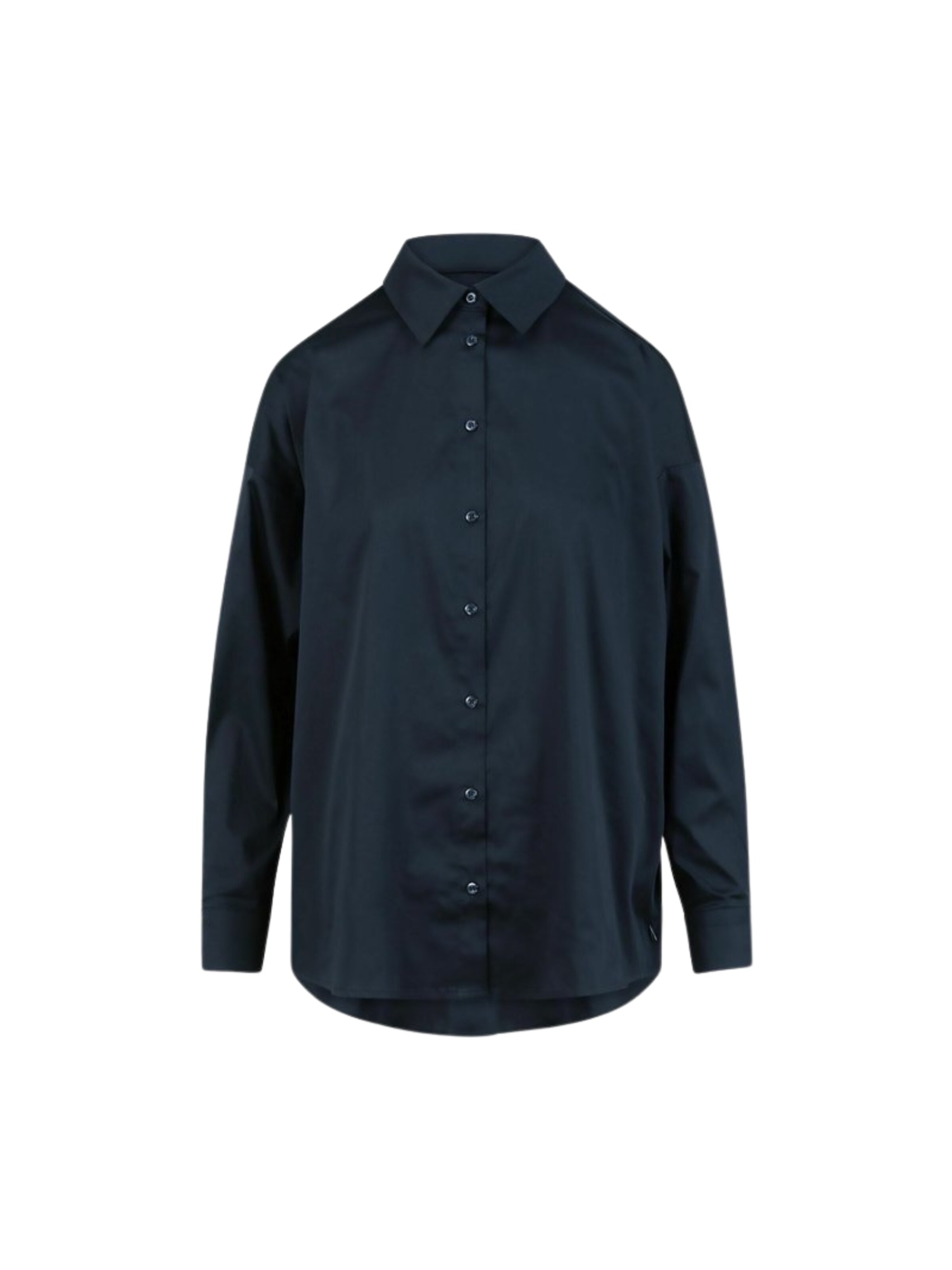 Coster Copenhagen Shirt ' Boxy ' in Blue: front