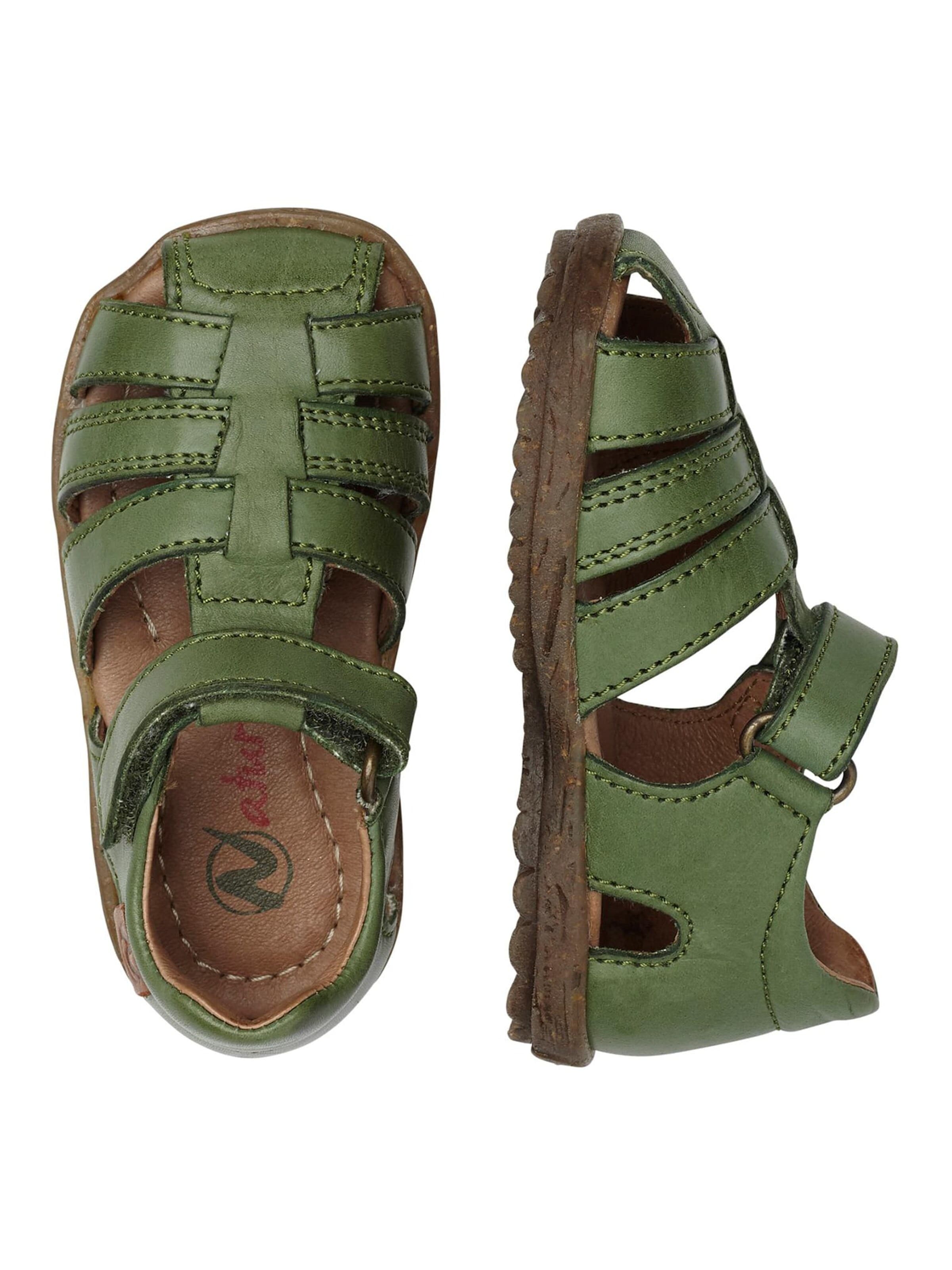 NATURINO Offene Schuhe 'SEE'‌‌‌‌‌ in Grün