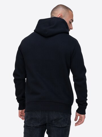 Bluză de molton 'Talmine' de la LONSDALE pe negru