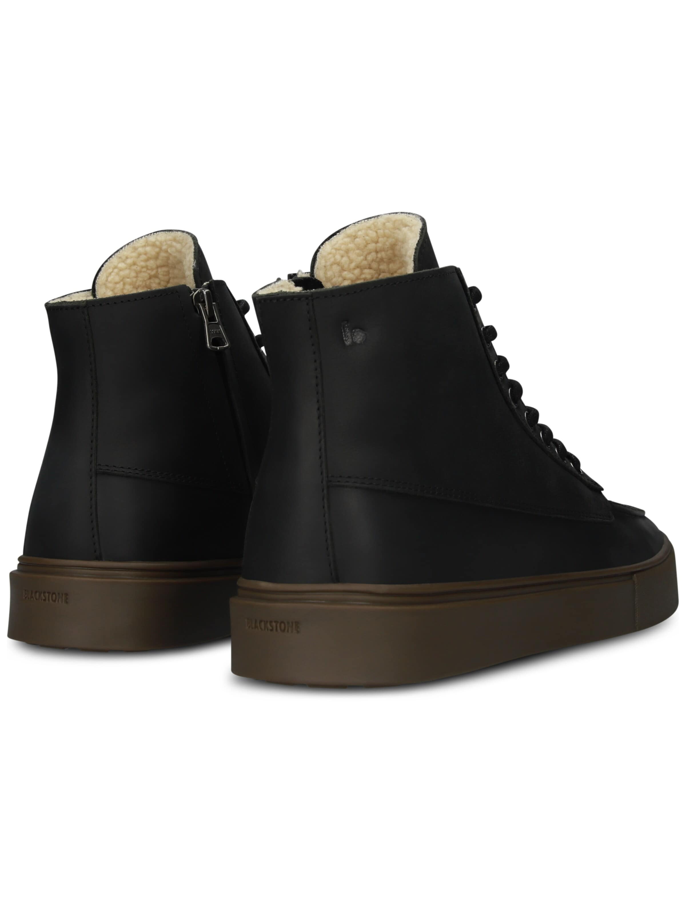 BLACKSTONE - Zapatillas deportivas altas 'RUBY EERO - ZIPPER' en negro