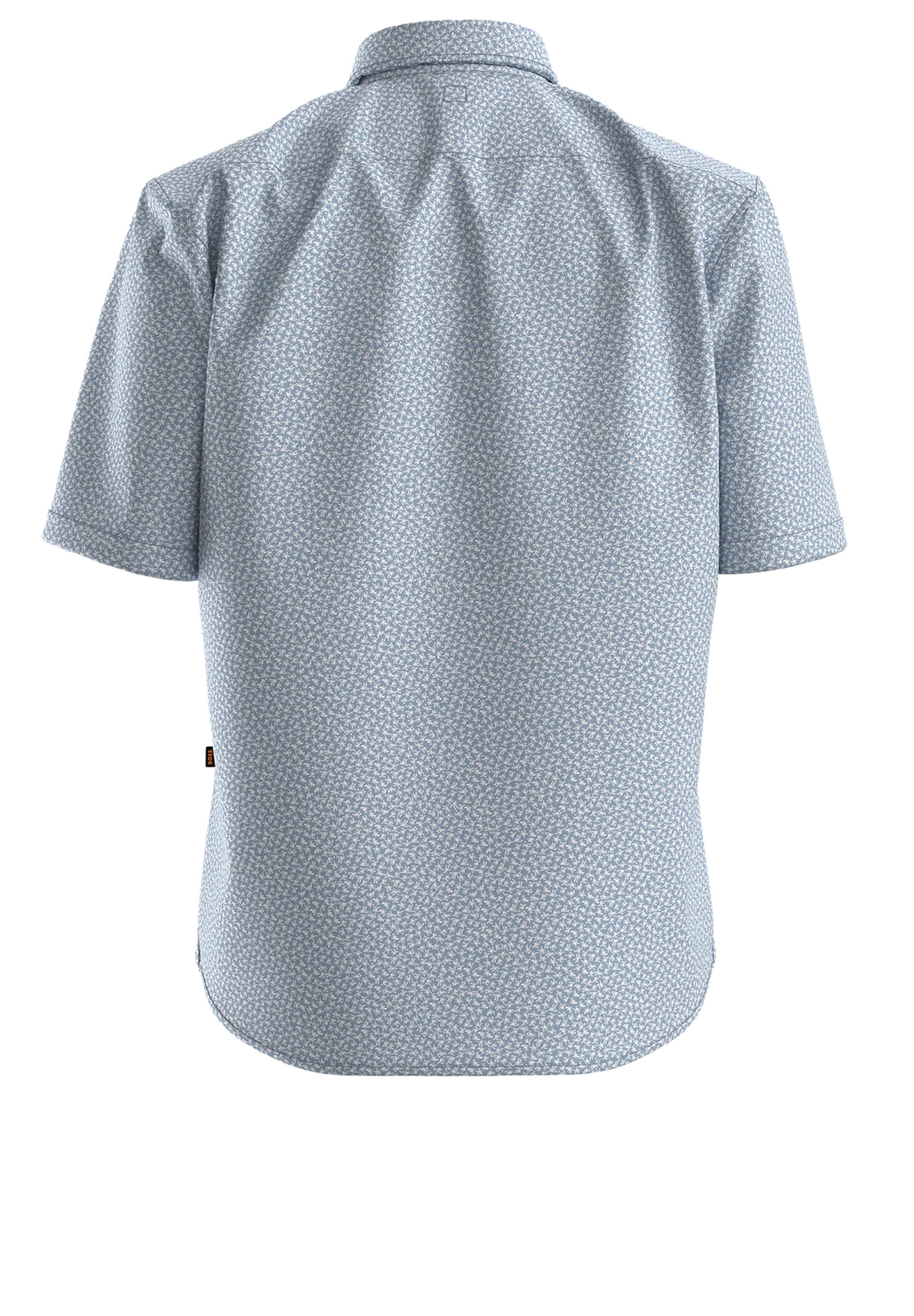 BOSS Regular Fit Hemd 'Rash' in Blau