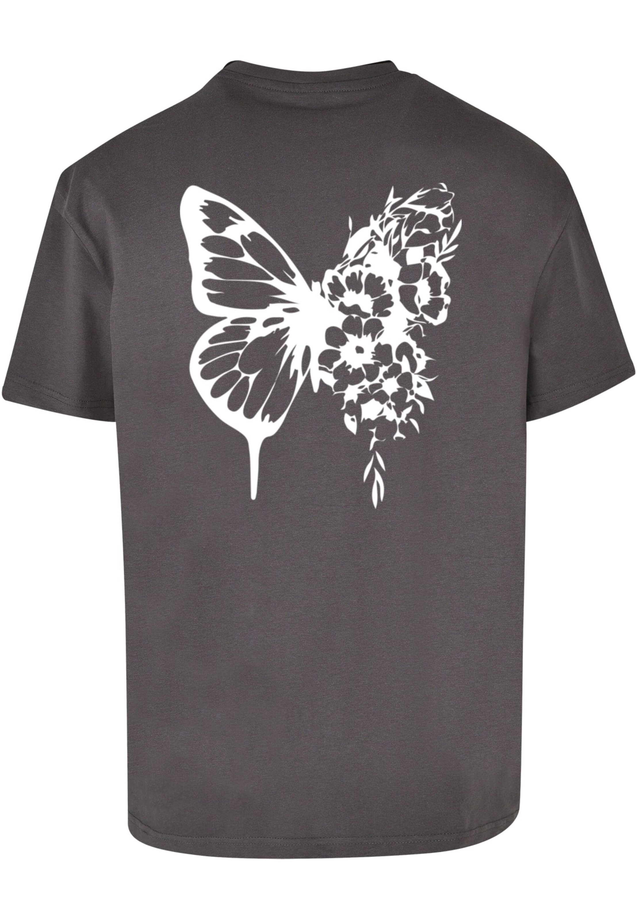 Merchcode Bluser & t-shirts 'Flowers Bloom' i grå